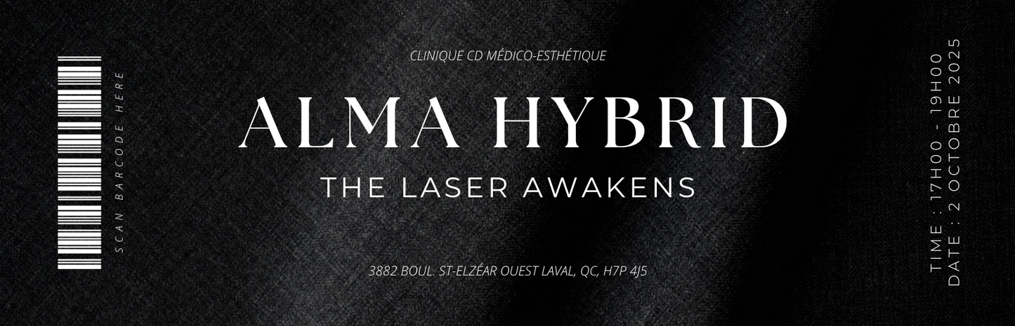 Billet VIP - Événement Alma Hybrid